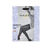 Solidea Marilyn 70 Denari Opaque Autoreggenti 12 15mmHg 4L Nero