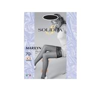 Solidea Marilyn 70DEN 12-15 mmHg - Collant autoreggente compressivo per il microcircolo taglia 3M colore glacè, 1 paio