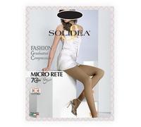Solidea MICRO RETE 70 SHEER COLLANT BLU SCURO 4XL-XL
