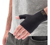 SOLIDEA Micromassage Gauntlet CCL2, Guanti a Compressione Terapeutici | Guanto Massaggio, Guanti Compressione per il Linfedema (Nero, M)