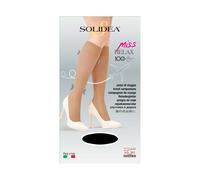 Solidea Gambaletti 100 den BRONZE velato MISS RELAX 100 sheer Calze a compressio