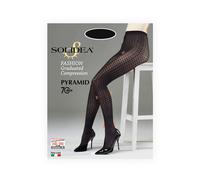 Solidea Pyramid 70 Collant Microfibra Compressione 12/15 mmHg Colore Blu Taglia