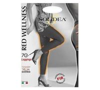 Solidea Redwellness 70 DEN Leggins Compressivo Colore Nero Taglia 4 L