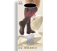 Solidea Relax 70Den Gambaletti Unisex Compressione 12 15 mmHg 4XL Blu Scuro