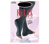 Solidea RELAX UNISEX 140 GAMBALETTO COTTON PUNTA APERTA BLU SCURO 2 M
