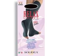 Solidea RELAX UNISEX 140 GAMBALETTO COTTON PUNTA APERTA NERO 1 S