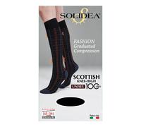 Solidea SCOTTISH KNEE-HIGH 100 UNISEX GAMBALETTO FANTASIA BLU NAVY L