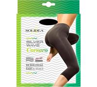 Solidea Silver Wave Corsaro Leggings Filato Batteriostatico Nero L - Leggings Modellanti