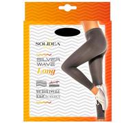Solidea Silver Wave Long Leggings Modellanti Anticellulite Moka S - Leggings Modellanti