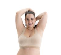 SOLIDEA Reggiseno a Compressione Silver Wave Skin Art. 0613A5 (IT, Testo, XL, Regular, Regular, Champagne)