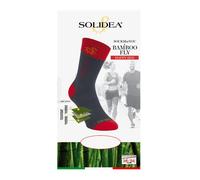 Solidea Socks For You Bamboo Fly Happy Red Compressione 18 24mmHg Giallo Fluo 4XL - Calzini a compressione