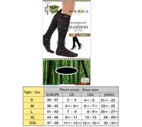 Solidea SOCKS FOR YOU BAMBOO MUSIC GAMBALETTO BLU NAVY M