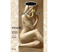 Solidea Venere 100Den Collant Velati Compressione Graduata 8 11mmHg 4L Sabbia