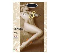 Solidea VENERE 70 COLLANT TUTTO NUDO BLU SCURO 4XL