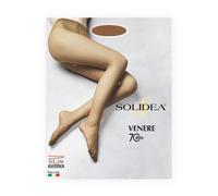 Solidea Venere 70DEN 12-15 mmHg - Collant compressivo per il microcircolo taglia 4L colore camel, 1 paio