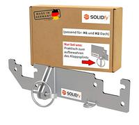 SOLIDfy® Serratura per porta posteriore H1/H2 tetto, protezione antifurto, dispositivo di blocco Prick Stop per porta posteriore per Ducato, Jumper, Boxer X250 X290