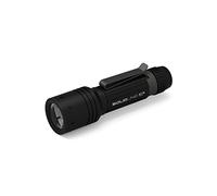 Solidline ST5 - Torcia a LED con messa a fuoco, alimentata a batteria, 150 lumen, 75 m, durata 25 ore, durata della luce, con kit batteria e clip per tasca, 1 pezzo