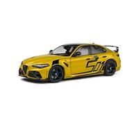 2022 Alfa Romeo GTAm 501 Nagemaakt Amarillo Metalizado Decorado 1:18 Solido S180