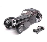 BUGATTI Type 57 SC Atlantic - 1937 - black - SOLIDO 1:18