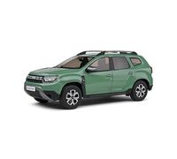 MODELLINO AUTO STATICO SOLIDO DACIA DUSTER PHASE 3 2023 VERDE SCALA 1:18