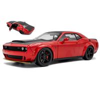 SOLIDO 1/18 DODGE CHALLENGER DEMON 2023 TOR ROSSO MODELLINO AUTO STATICO DIECAST