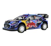 SOLIDO 1:18 Ford Puma RALLY1 Hybrid Blue #8 TANAK Rally Suede 2023