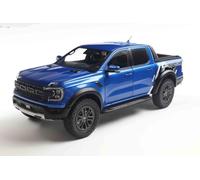 Ford Ranger Pick Up 2024 Blu Metallizzato Modellino 1:18 Solido