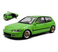 SOLIDO 1/18 HONDA CIVIC EG6 WORKS 1991 VERDE MODELLINO AUTO MODELLISMO STATICO