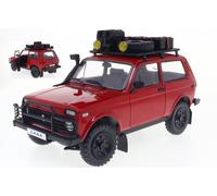 SOLIDO 1/18 LADA NIVA 1980 ROSSO MODELLISMO MODELLINO STATICO DIECAST
