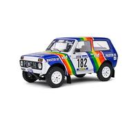 Solido 1:18 LADA NIVA White #182 GIOIELLA/SARDOU Parigi-Dakar 1984