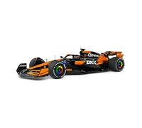 MODELLINO AUTO STATICO SOLIDO MCLAREN F1 MCL38 PIASTRI AUSTRALIA GP 2024 1:18