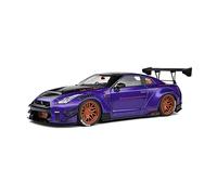 2022 Nissan GT-R (R35) Liberty Walk Kit Type 2 "Purplezilla" Púrpura Metalizado/