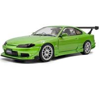 Nissan Silvia S15 Spec-R Aero Solido 1999 Verde Modellino 1:18 Solido
