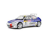 Solido 1:18 Peugeot 306 Maxi White #1 F.DELECOUR/M.Selvaggio Rally Monte Carlo 1996
