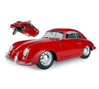 SOLIDO 1/18 PORSCHE 356 PRE-A ROSSO 1953 1:18 MODELLINO AUTO MODELLISMO STATICO