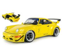 SOLIDO 1/18 PORSCHE 911 964 RWB BODYKIT GIALLO 2023 1:18 MODELLINO AUTO STATICO