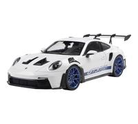 PORSCHE 911 - 992 GT3RS blanc & bleu 1/18 2024