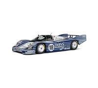 MODELLINO AUTO STATICO SOLIDO PORSCHE 956L LE MANS 1983 MODELLISMO SCALA 1/18