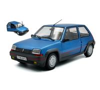 SOLIDO 1/18 RENAULT R5 GT TURBO MK1 1985 ALPINE BLU MODELLINO STATICO DIECAST
