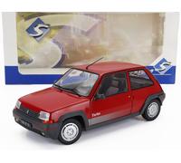 SOLIDO 1/18 RENAULT R5 GT TURBO MKI 1985 ROSSO MODELLINO STATICO DIECAST