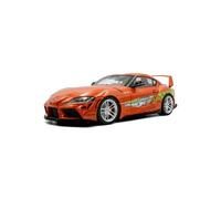 Toyota GR SUPRA Tribute 2024 Arancione Modellino 1:18 Solido