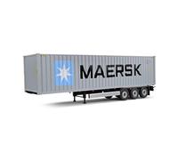 1:24 SOLIDO Accessories Container Truck Cma Cgm Grey SL2400505