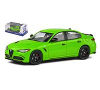 Die cast 1/43 Modellino Auto Alfa Giulia Quadrifoglio 2.9I Bi Turbo Acid Green