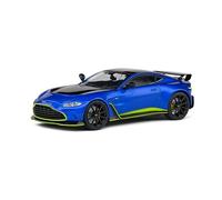 MODELLINO AUTO STATICO SOLIDO ASTON MARTIN V12 VANTAGE 2023 BLU SCALA 1:43