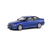 BMW M3 Coupe E36 1999 Blu Modellino 1:43 Solido
