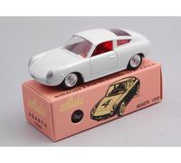 MODELLINO AUTO STATICO SOLIDO FIAT ABARTH 1000 BIANCO CLUB MODELLISMO SCALA 1:43
