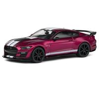 2020 Ford Shelby Mustang GT500 Fast Track Púrpura Caramelo/Blanco 1:43 Solido S4