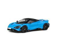 2020 McLaren 765 LT V8-Biturbo Azul Curaçao 1:43 Solido S4311904