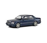 SOLIDO 4313203 MINIATURA MERCEDES-BENZ W124 E60 AMG BLU NAUTICO 1994 1/43