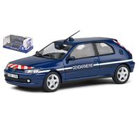 SOLIDO 1:43 MODELLINO AUTO STATICO PEUGEOT 306 S16 GENDARMERIE 1998 BLU